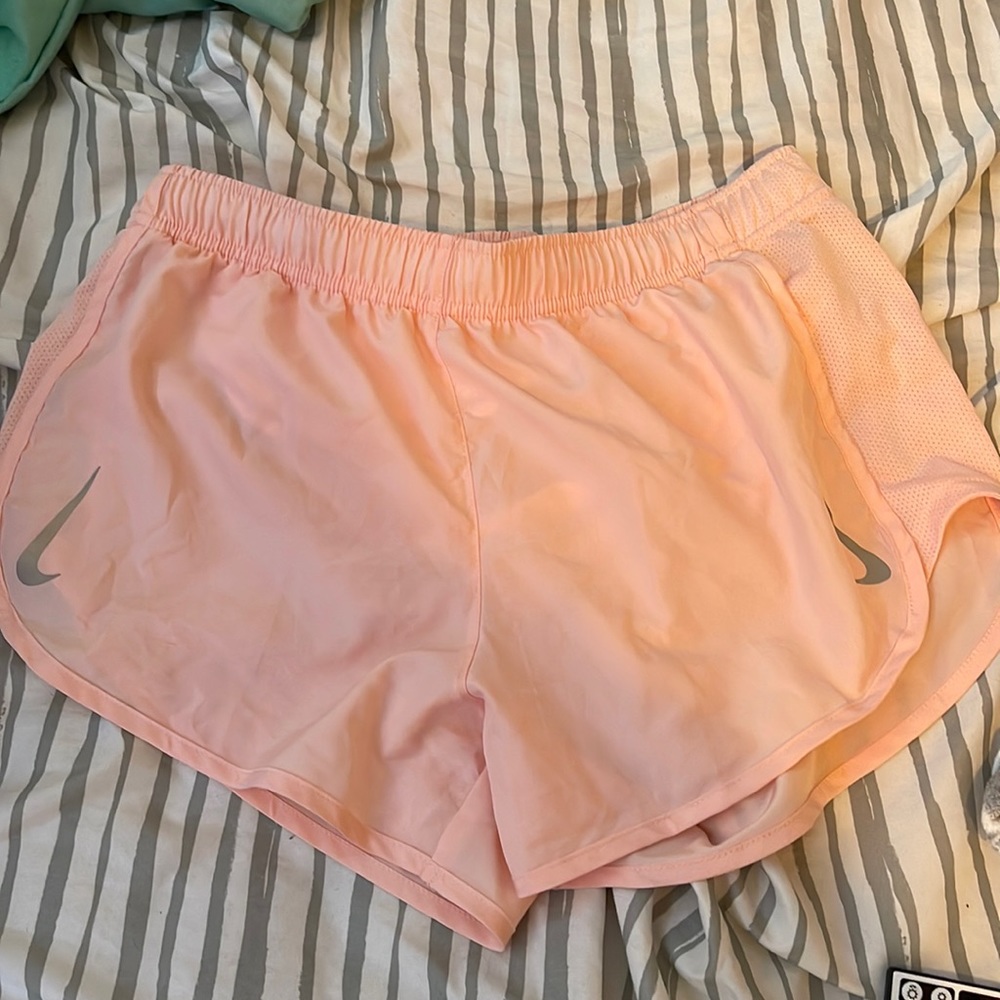 Pink Nike shorts
